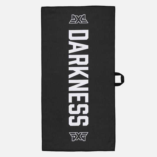 2024 Darkness Player's Towel - Black - PXG UK