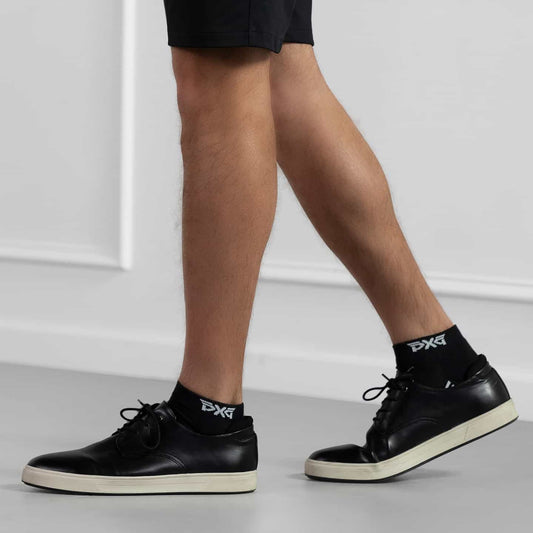 Men's Jacquard Logo Ankle Socks - PXG UK