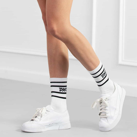 Women's Stripe Crew Socks - PXG UK