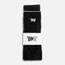 Women's Jacquard Knee Socks - Black
