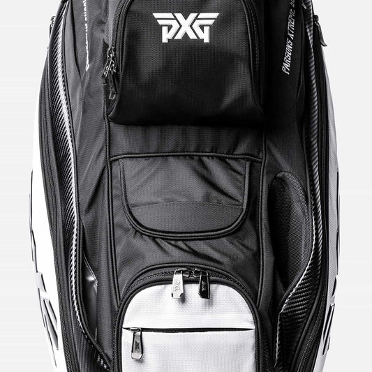 2023 PXG Lightweight Cart Bag - White/Black - PXG UK