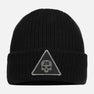 Darkness Triangle Knit Beanie