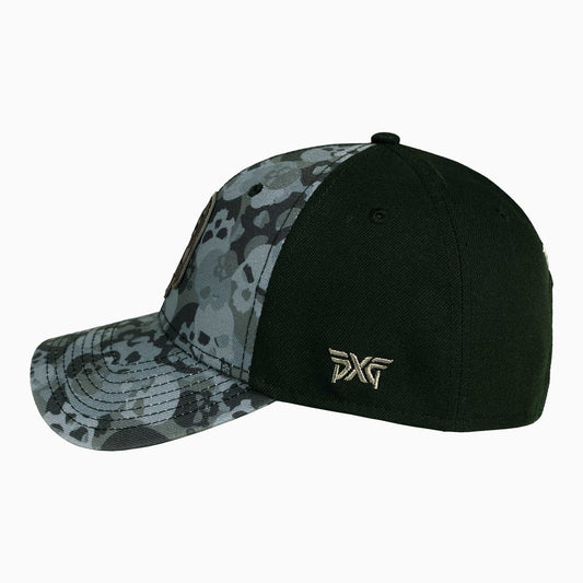 Darkness Skull Camo Stitched Logo 9FORTY Snapback Cap - PXG UK