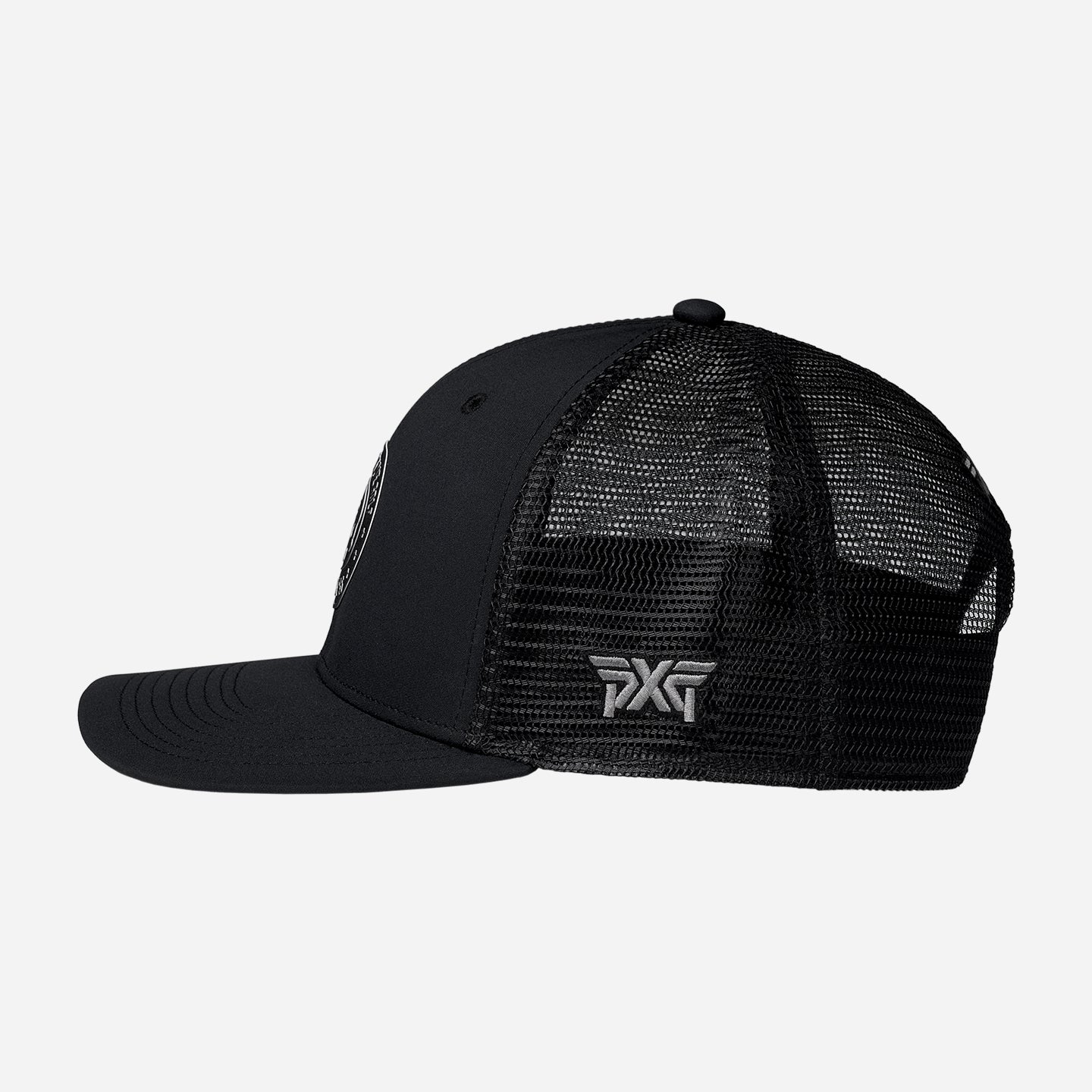 Darkness 6-Panel Trucker Patch Snapback