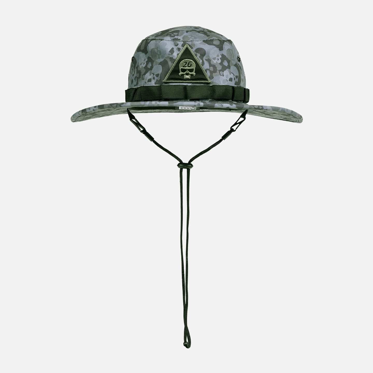 2022 PXG Darkness Skull Camo Bush Hat