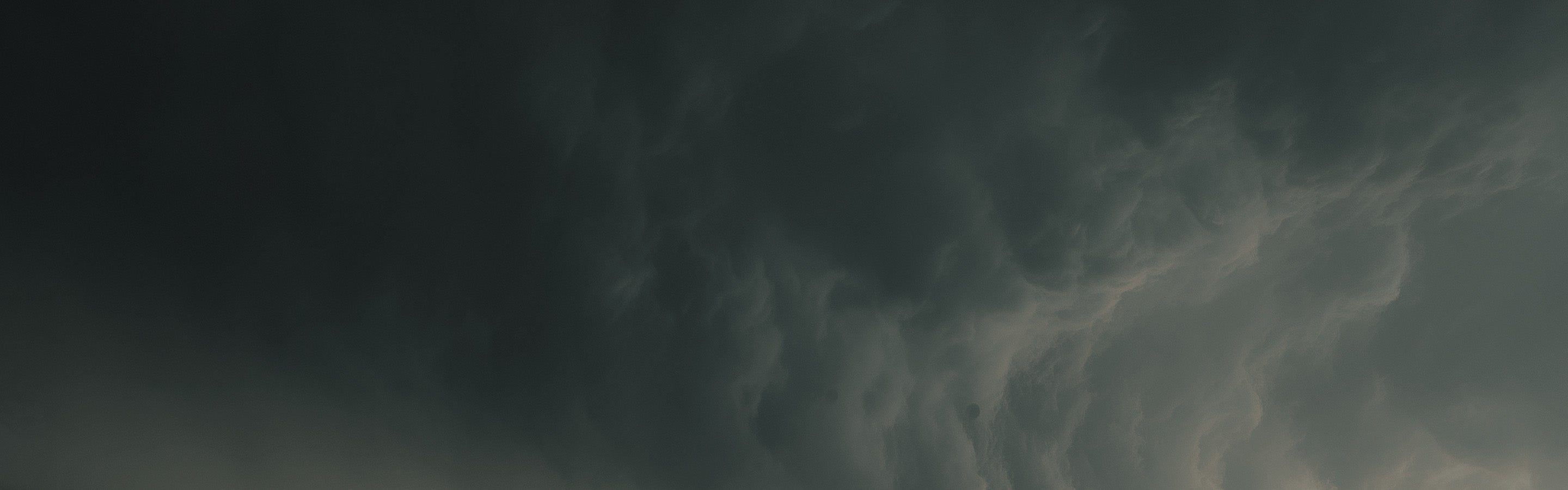 Dark and stormy cloud sky