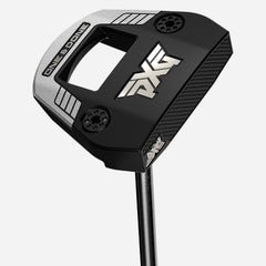 PXG One & Done ZT black putter head on a white background
