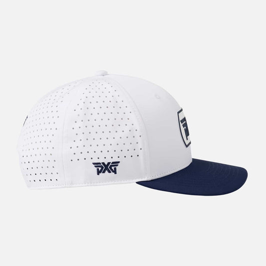 6 Panel Dog Tag Structured Low Crown Snapback - PXG UK