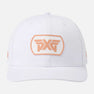 6 Panel Dog Tag Structured Low Crown Snapback