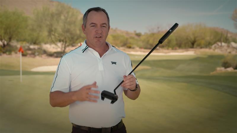 Load video: Brad talking about the bat attack zero torque putter